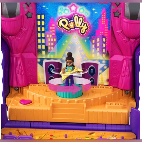 Polly Pocket Starring Shani Talent Show Compact Miniature Playset - Picture 4 of 6